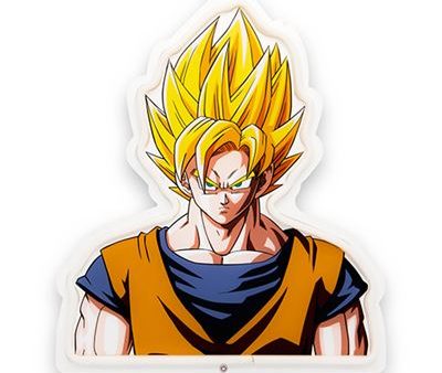 Lâmpada Neon Dragon Ball Z: Goku Super Yellow - Teknofun Hot on Sale