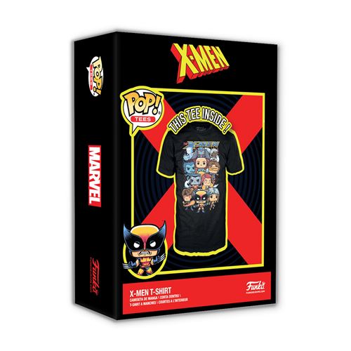 T-Shirt Funko Pop! Boxed Tee Marvel: X-Men - Tamanho L Discount