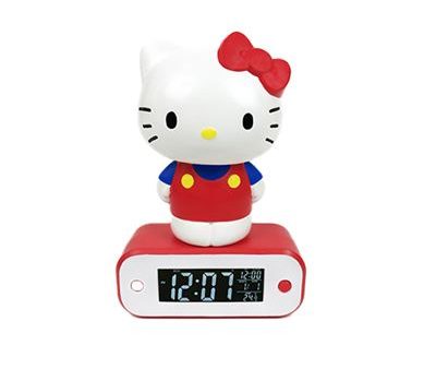 Despertador com Luz Hello Kitty - Teknofun Cheap