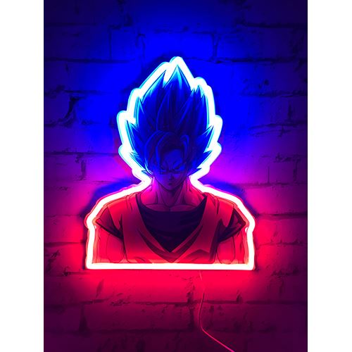 Lâmpada Neon Dragon Ball Z: Goku Super Yellow - Teknofun Hot on Sale