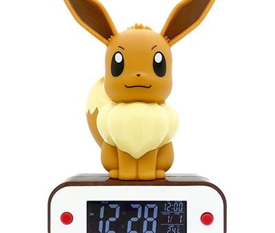 Despertador com Luz Pokémon: Eevee -  Teknofun For Sale