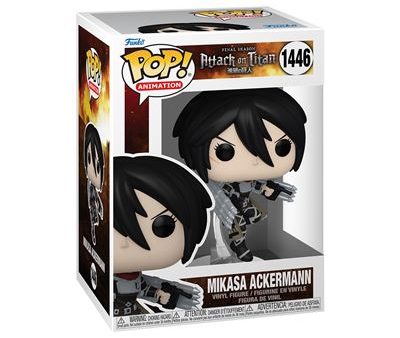 Funko Pop! Animation Figura de Vinyl Atack On Titan Season 5: Mikasa Ackermann with Thunder - 1446 Sale