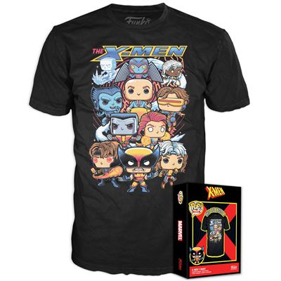 T-Shirt Funko Pop! Boxed Tee Marvel: X-Men - Tamanho L Discount