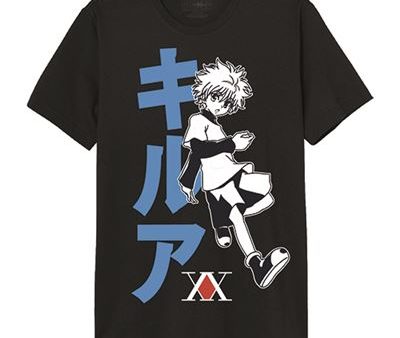 T-Shirt Hunter x Hunter: Killua - Preto - Tamanho S - Cotton Division Supply