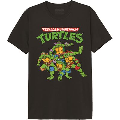 T-Shirt Teenage Mutant Ninja Turtles - Preto - Tamanho L - Cotton Division Hot on Sale