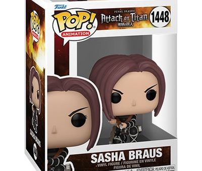 Funko Pop! Animation Figura de Vinyl  Attack On Titan Season 5: Sasha Braus - 1448 Discount