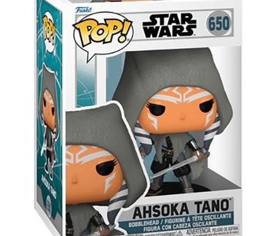 Funko Pop! Figura de Vinyl com Cabeça Oscilante Star Wars: Ashoka Tano - 650 Fashion