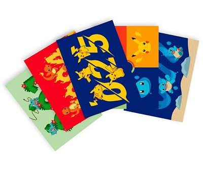 Postais Pokémon Gen 1 Starters 14,8 x 10,5cm - Set de 5 - ABYstyle Discount