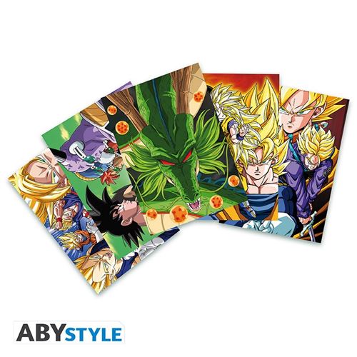 Gift Set Dragon Ball Goku: Caneca 320ml + Acrílico + Postais Goku - ABYstyle Discount