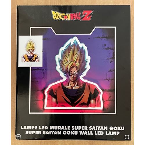 Lâmpada Neon Dragon Ball Z: Goku Super Yellow - Teknofun Hot on Sale