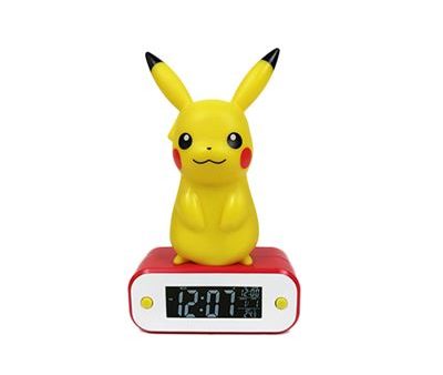 Despertador com Luz Pokémon: Pikachu -  Teknofun on Sale