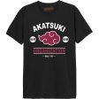 T-Shirt Naruto Akatsuki Organization - Preto - Tamanho S - Cotton Division Online