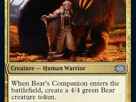 Bear s Companion [Double Masters 2022] Discount