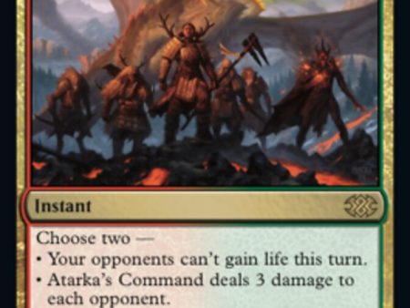 Atarka s Command [Double Masters 2022] Online now