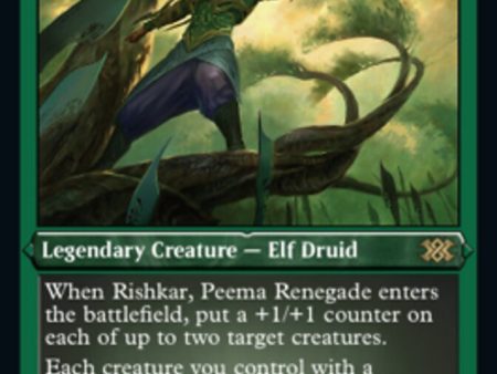 Rishkar, Peema Renegade (Foil Etched) [Double Masters 2022] For Discount