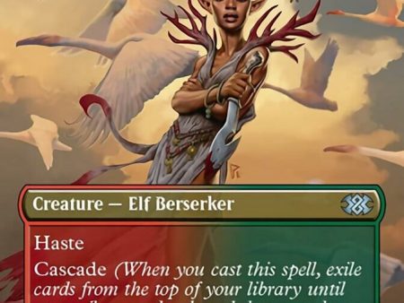 Bloodbraid Elf (Borderless Alternate Art) [Double Masters 2022] Cheap