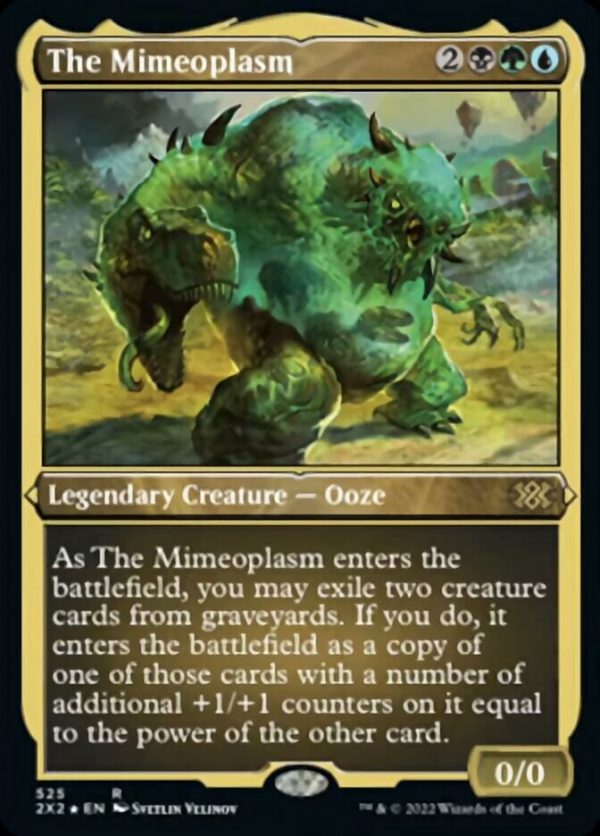 The Mimeoplasm (Foil Etched) [Double Masters 2022] on Sale