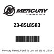 Mercury - Bushing - 23-8518583 Sale