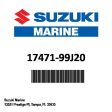 Suzuki - Panel,pump case - 17471-99J20 Discount