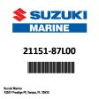 Suzuki - Holder,clutch l - 21151-87L00 Sale