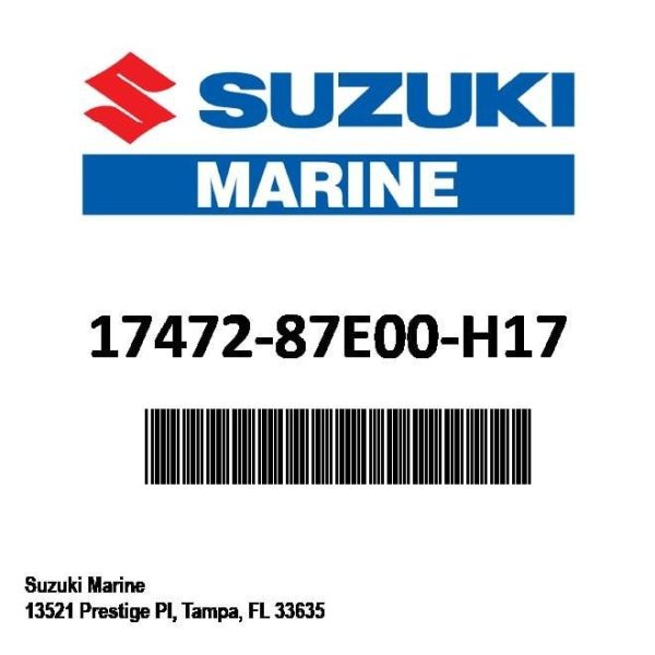 Suzuki - Gasket,pump cas - 17472-87E00-H17 Online Sale