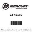 Mercury - Bushing - 23-42150 Discount