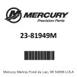 Mercury - Bushing - 23-81949M For Cheap