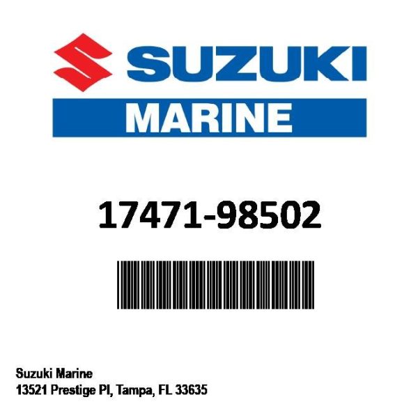 Suzuki - Plate pump case - 17471-98502 on Sale