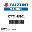 Suzuki - Panel,pump case - 17471-98601 Cheap