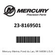 Mercury - Brg kit-.001 us - 23-8169501 Supply