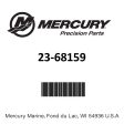 Mercury - Bearing set - 23-68159 For Discount