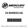 Mercury - Bushing - 23-8M0035136 Discount