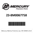 Mercury - Bushing - 23-8M0067758 on Sale