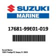 Suzuki - Cover,thermosta - 17681-99E01-019 on Sale