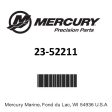 Mercury - Bearing set - 23-52211 on Sale