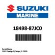 Suzuki - Protector,hose( - 18498-87JC0 Supply