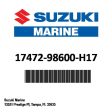 Suzuki - Gasket,pump cas - 17472-98600-H17 Hot on Sale